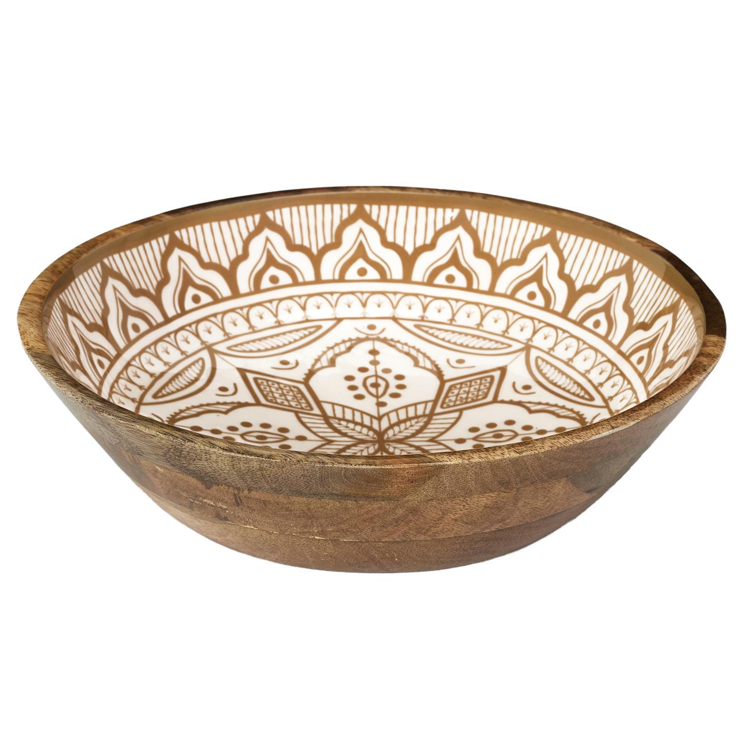 SALADIER MANGUIER DUNE TERRACOTTA D.28CM
