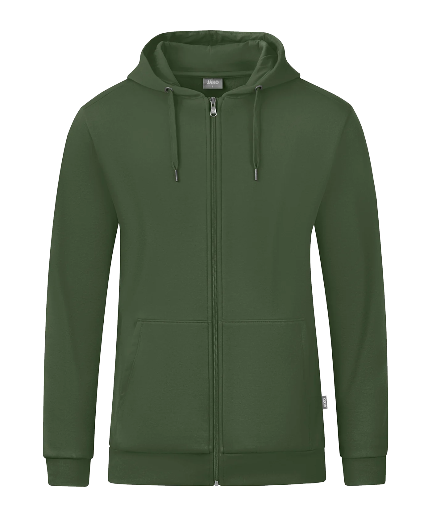 JAKO Organic Kapuzenjacke Grün F240