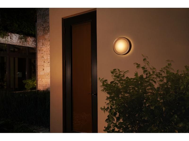 Philips Hue White & Color Ambiance Outdoor Daylo Wandleucht Aussenleuchte Daylo Hue WACA, Schwarz