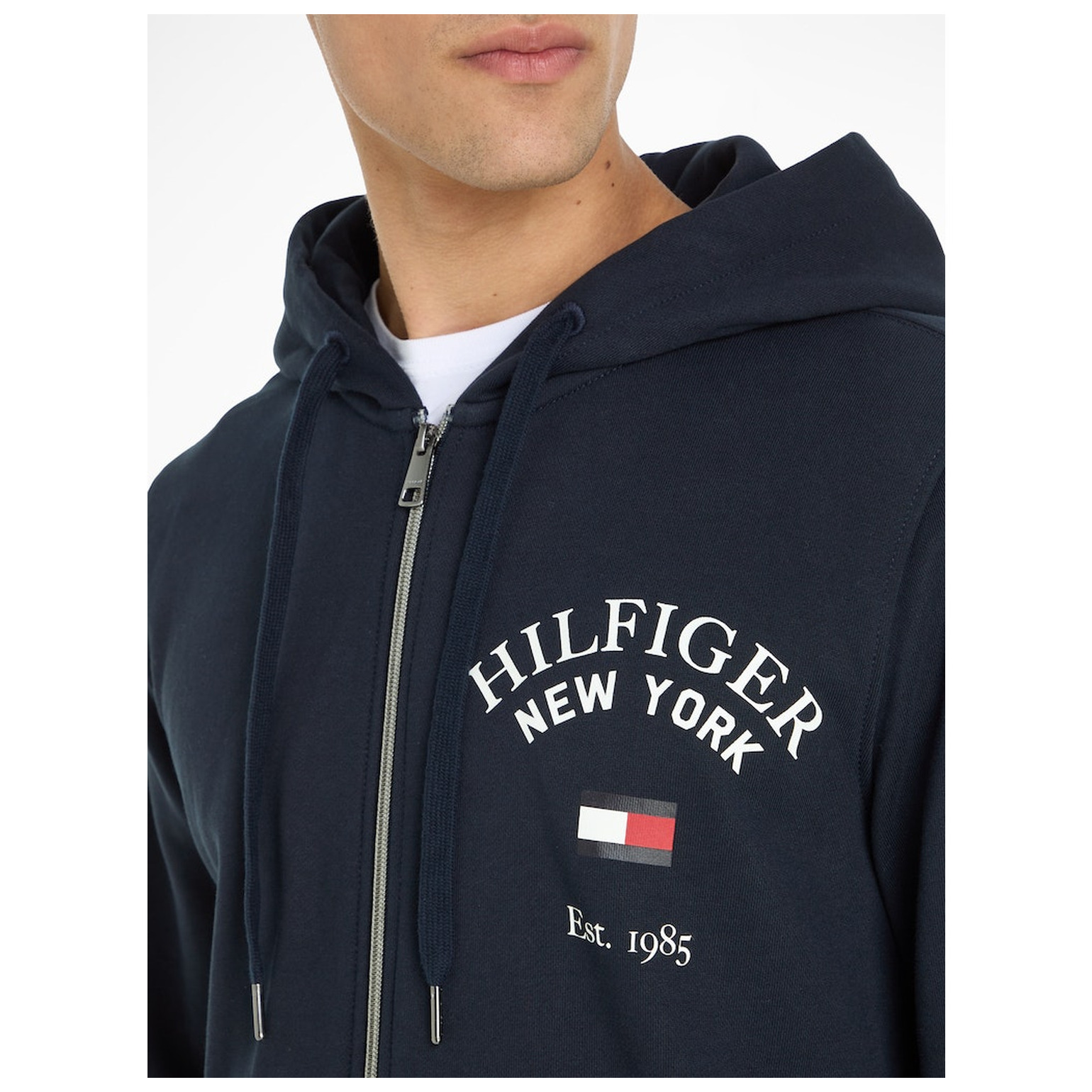 Tommy Hilfiger WCC ARCHED VARSITY ZIP THRU