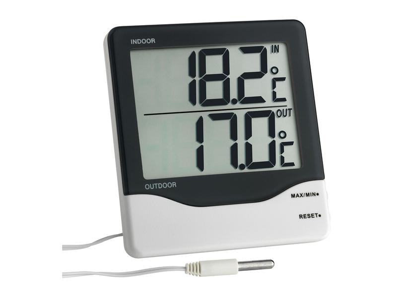 TFA Dostmann Thermometer Digital Innen Aussen-Thermometer