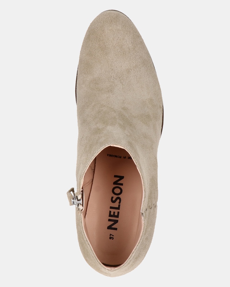 Nelson Enkellaarsjes  - beige