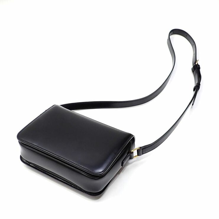 Celine Vintage Celine Crossbody Bag Black