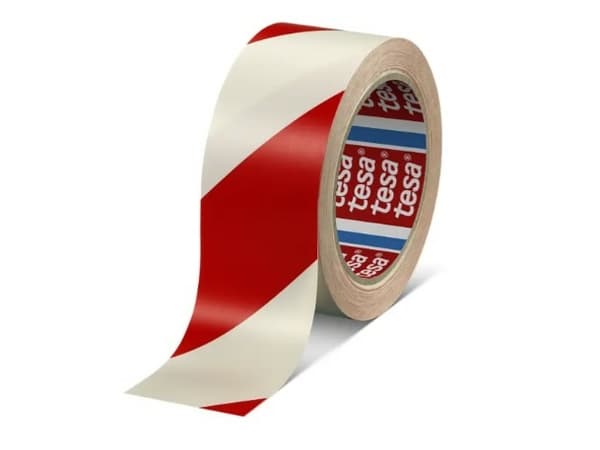 TESA Professional 60760, støpebånd, rød, hvit, 33 m, innendørs, PVC, CE