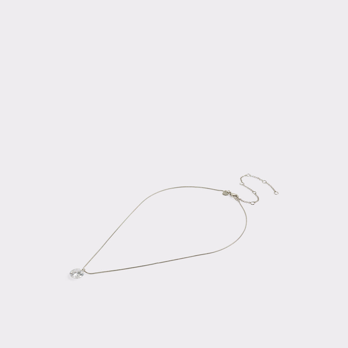 Mealonna Silver-Clear Multi Women Necklaces