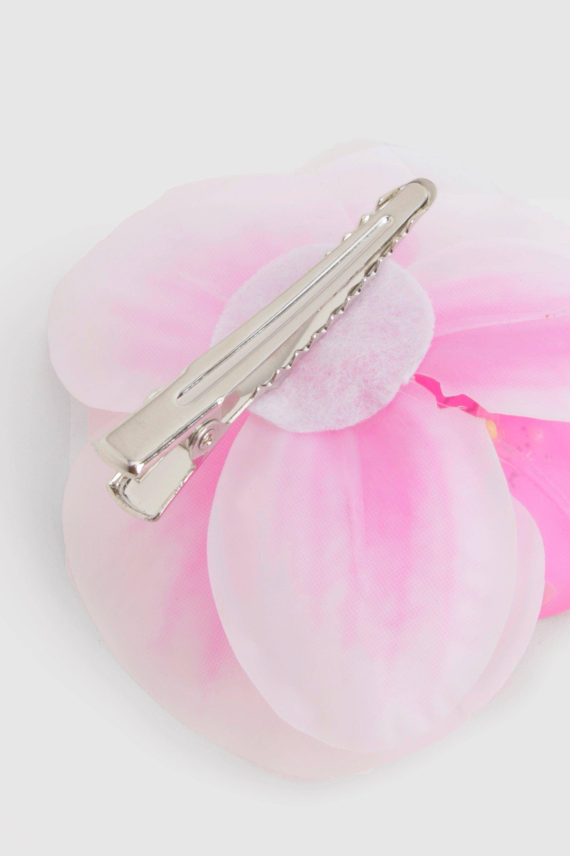 boohoo Pince à cheveux fleur d'orchidée unique