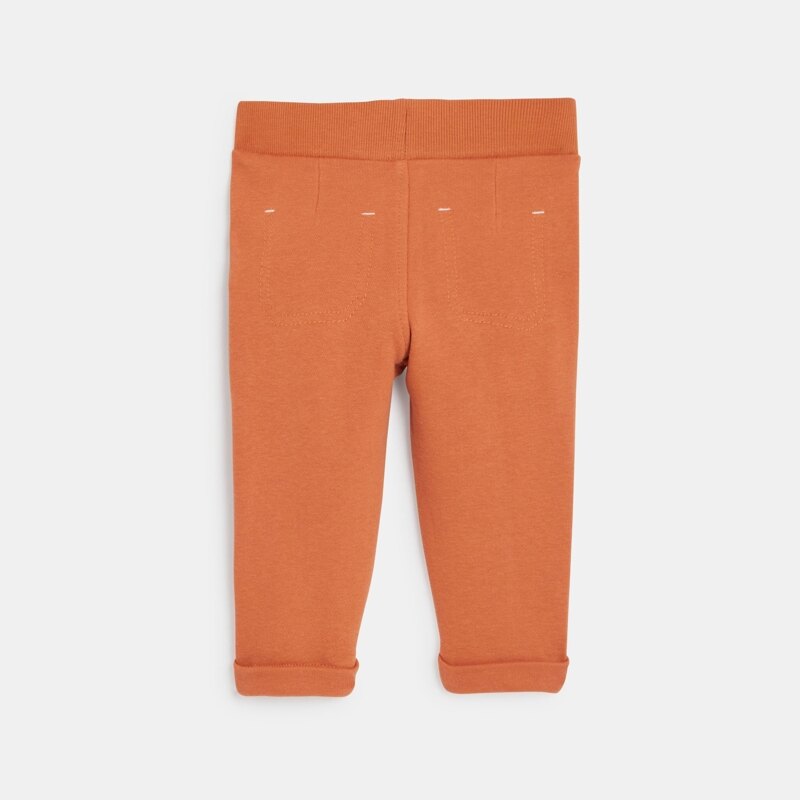 Jogging molleton orange bébé garçon Orange