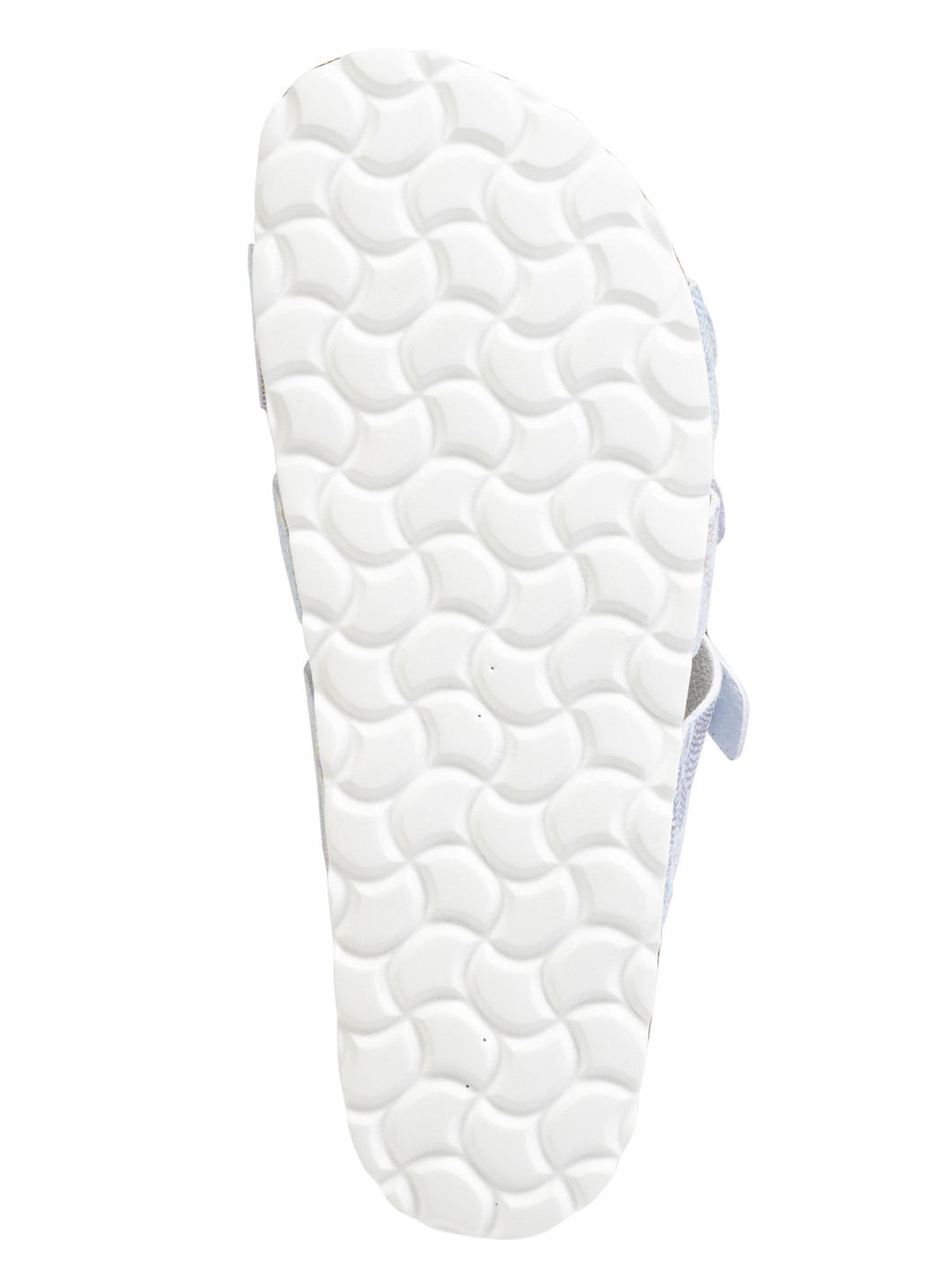 ELENA EDEN Pantolette mit buntem Metallic-Schimmer