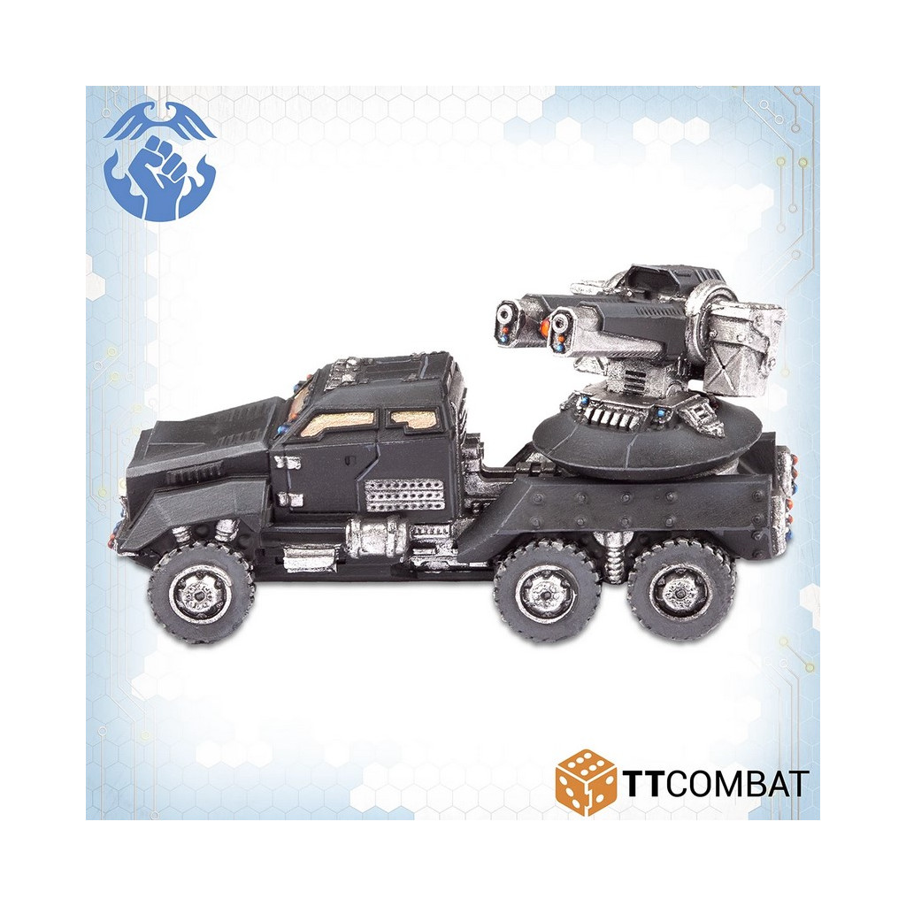 Dropzone Commander - Resistance - Kalium AA Gun Wagons