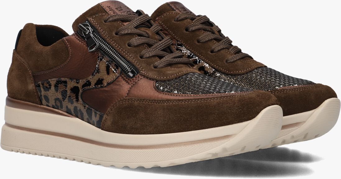 bruine waldlaufer lage sneakers k luana