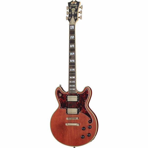 DAngelico Deluxe Brighton Matte Walnut