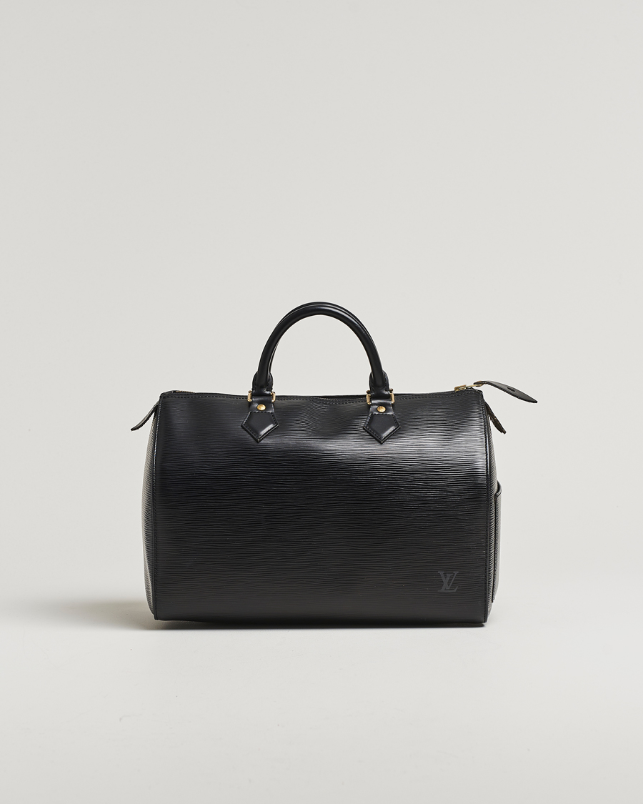 Louis Vuitton Pre-Owned Speedy 30 Epi Leather Handbag Black