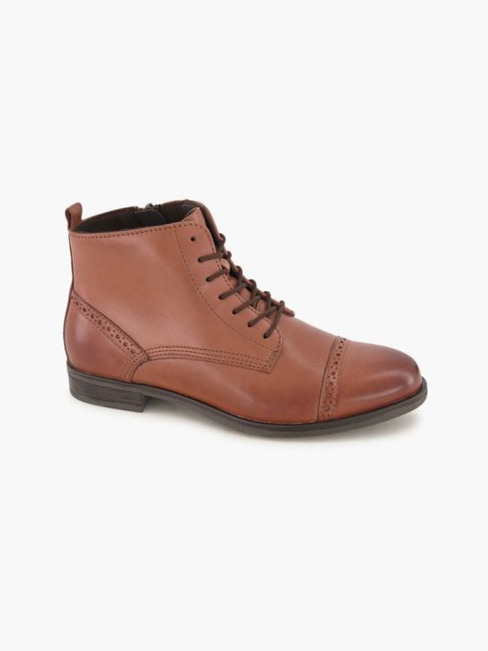 5th Avenue Schnür-Stiefelette Braun
