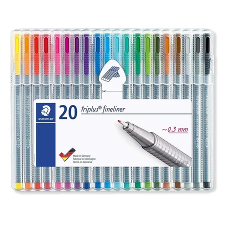 STAEDTLER® Feinschreiber triplus fineliner, 20 Stück in Box