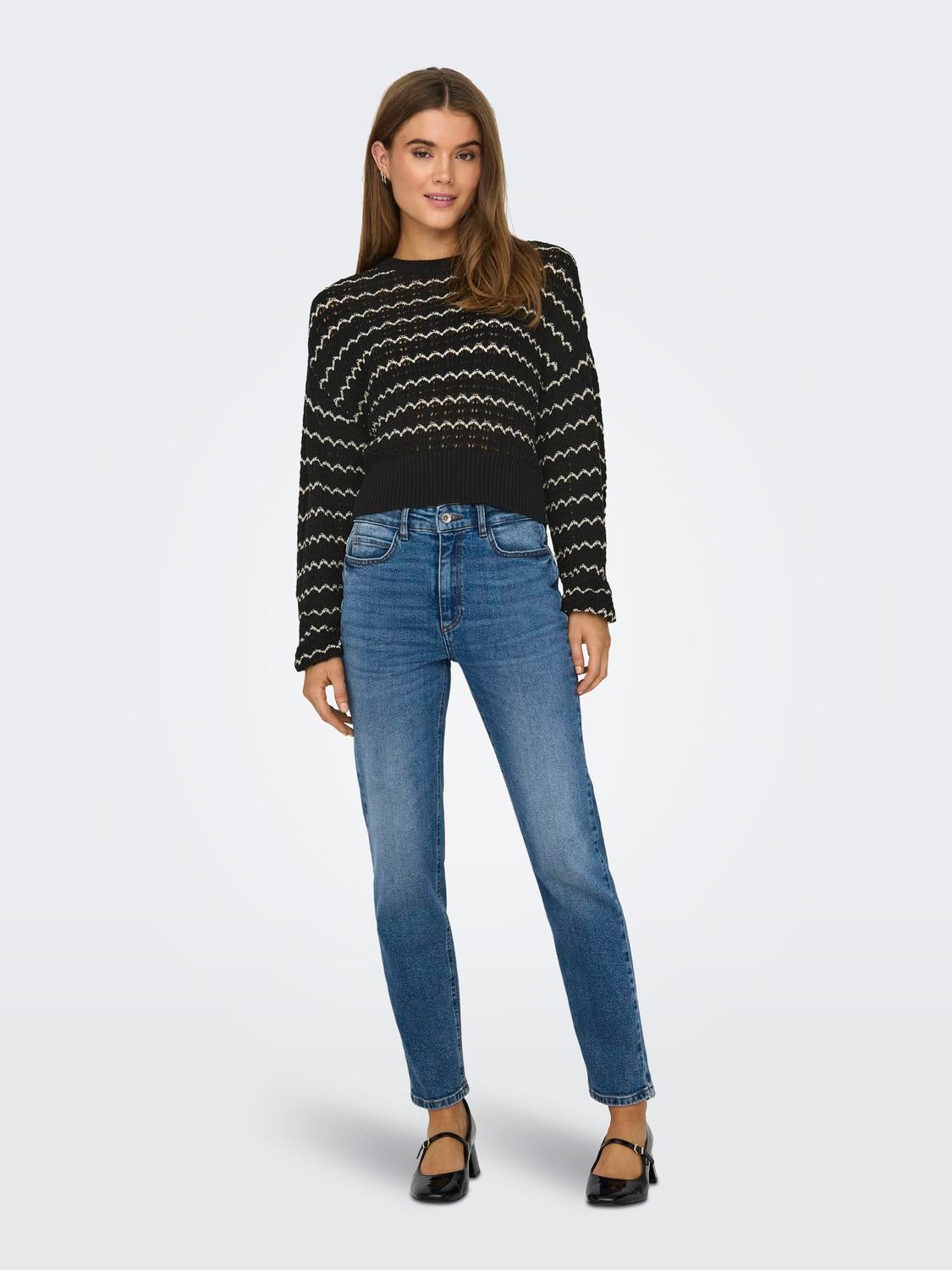 ONLASA Strickpullover Black