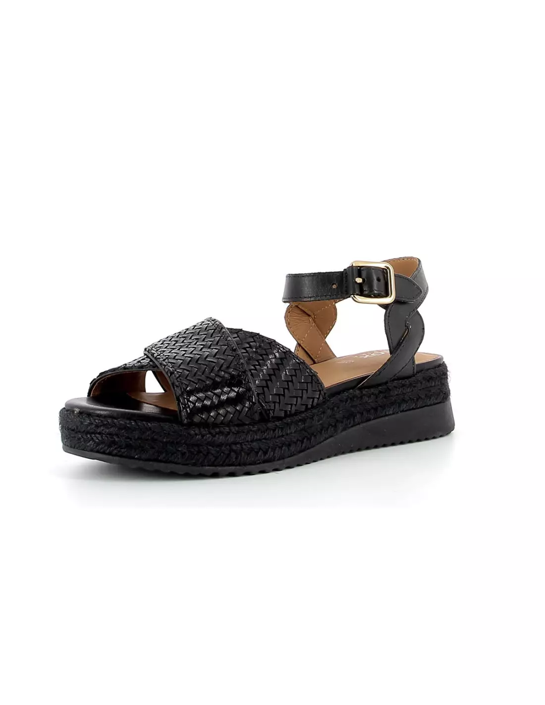 GEOX EOLIE - Sandales & nu-pieds BLACK