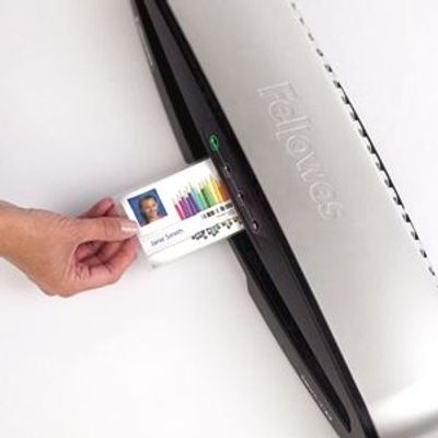 Fellowes - 100 pochettes de plastification (65 x 95 mm) - 125 microns - brillantes