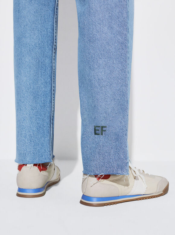 Calça jeans personalizável - Azul