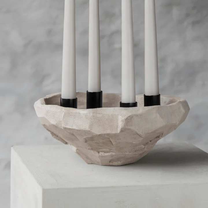 Mette Ditmer - Art Piece Nuki Kerzenhalter, Ø 23 cm, kit