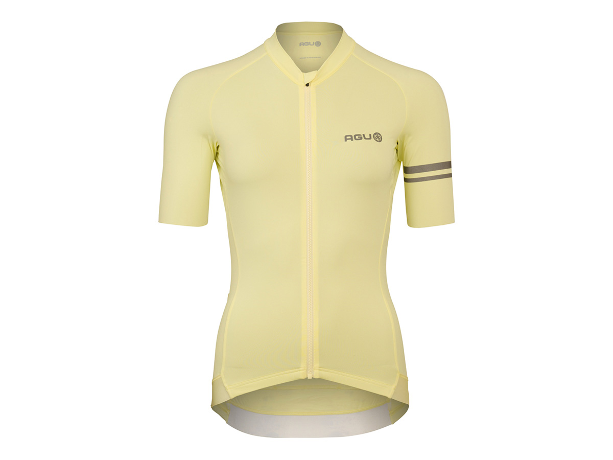 AGU Solid Performance Dames fietsshirt - Beige