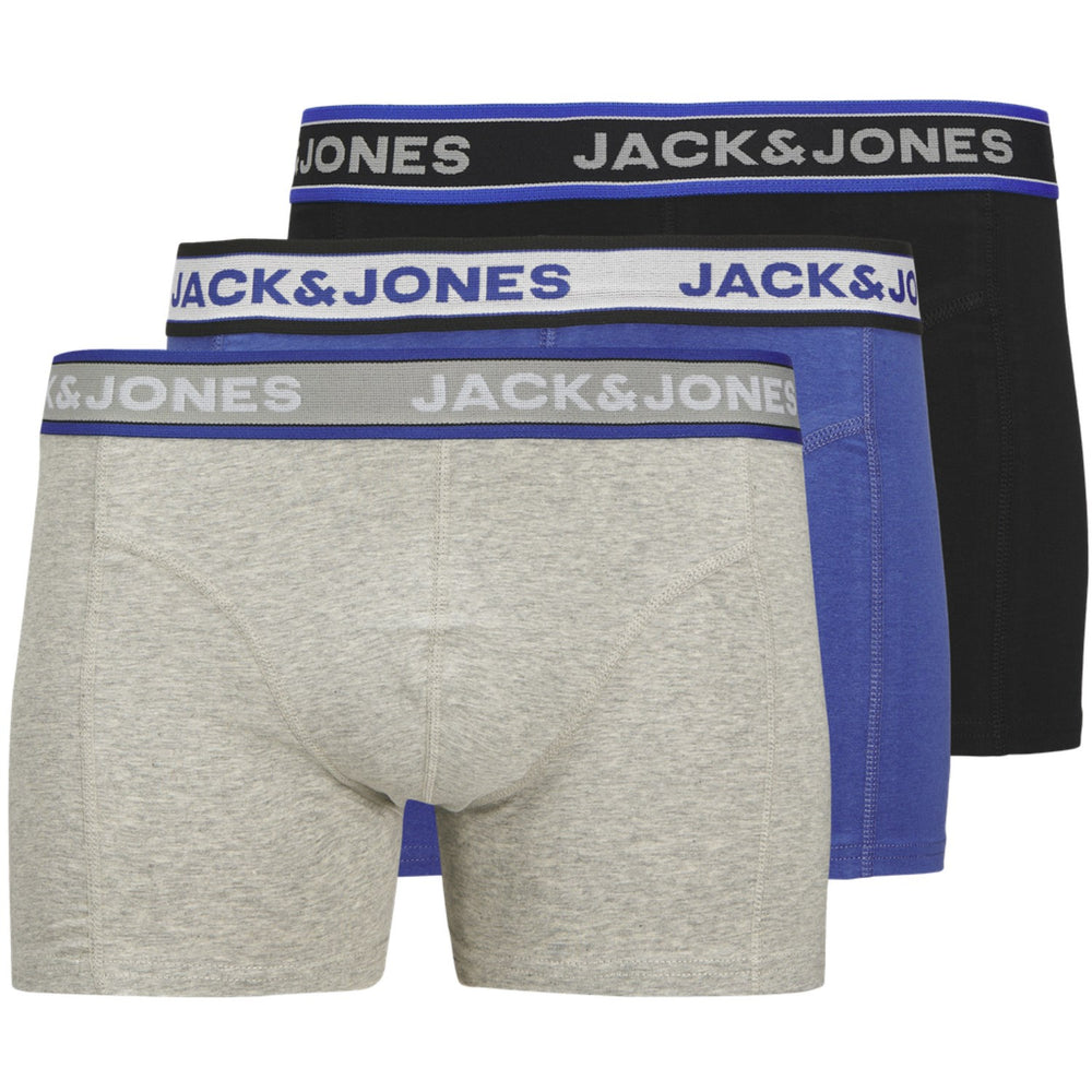 Køb Jack & Jones Junior Black Jacchristian Solid Trunks 3 Pak Sn Jnr