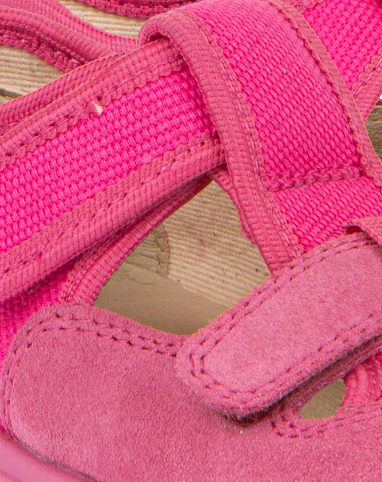 Klett-Lauflernsandalen CLASSIC in fuxia
