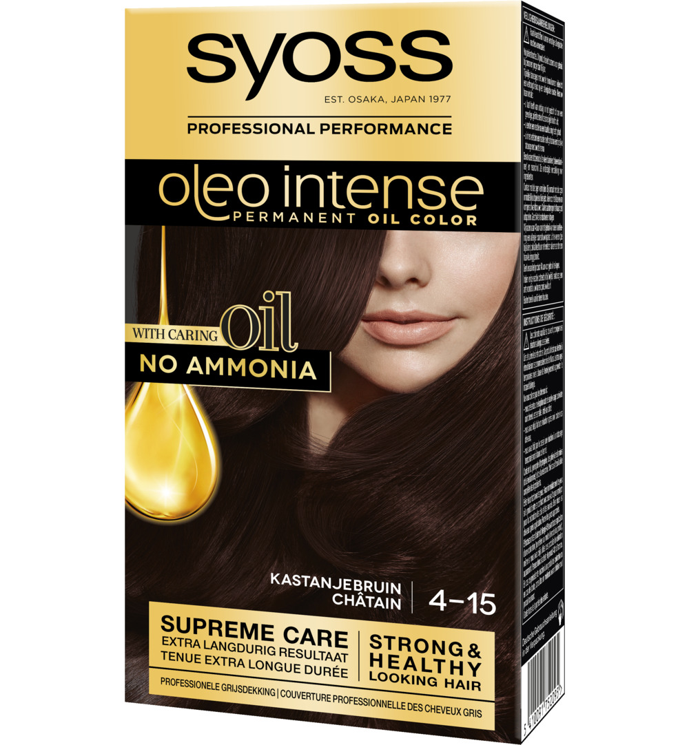 Syoss Color Oleo 4-15 Kastanjebruin (1 set)