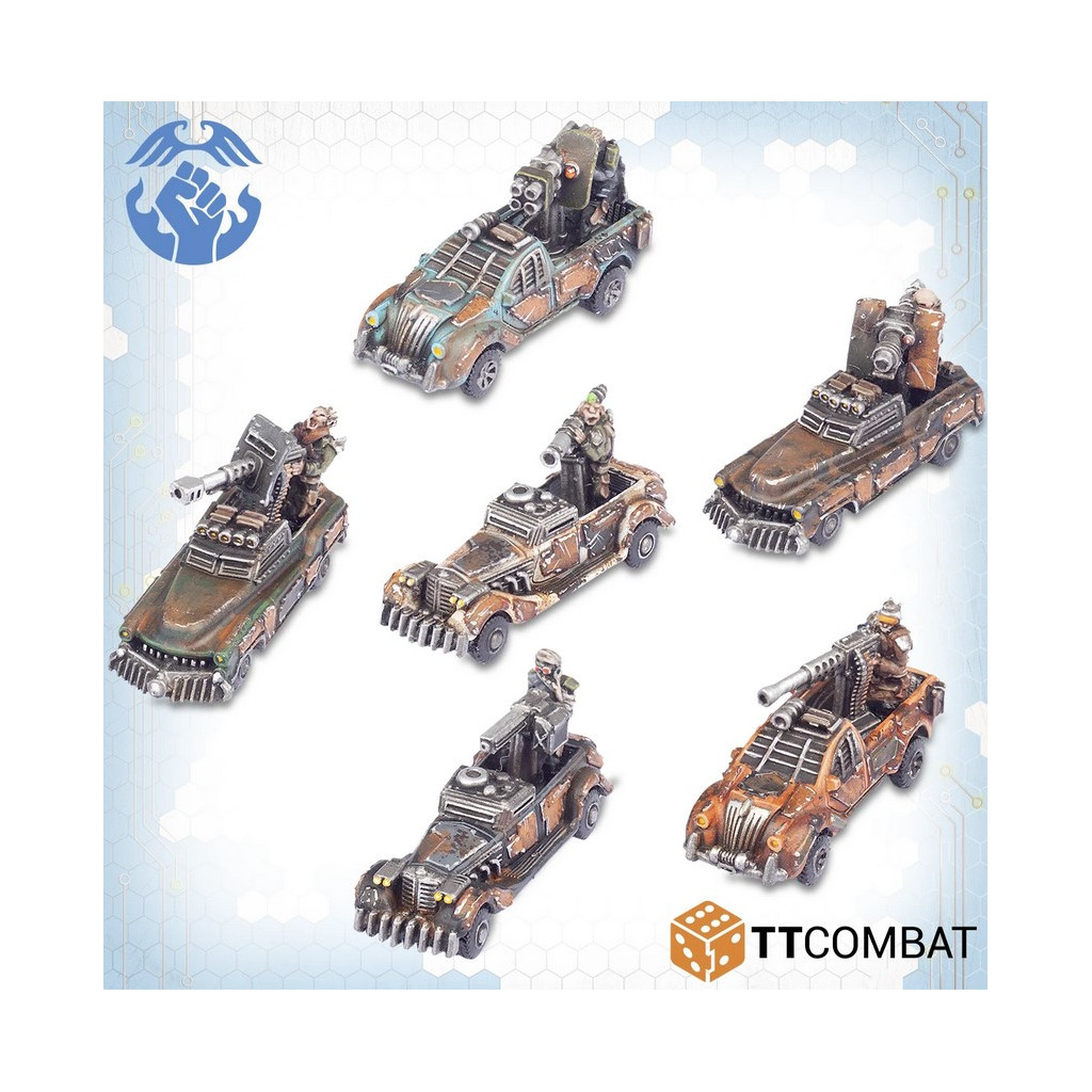 Dropzone Commander - Resistance - Rocket Technicals