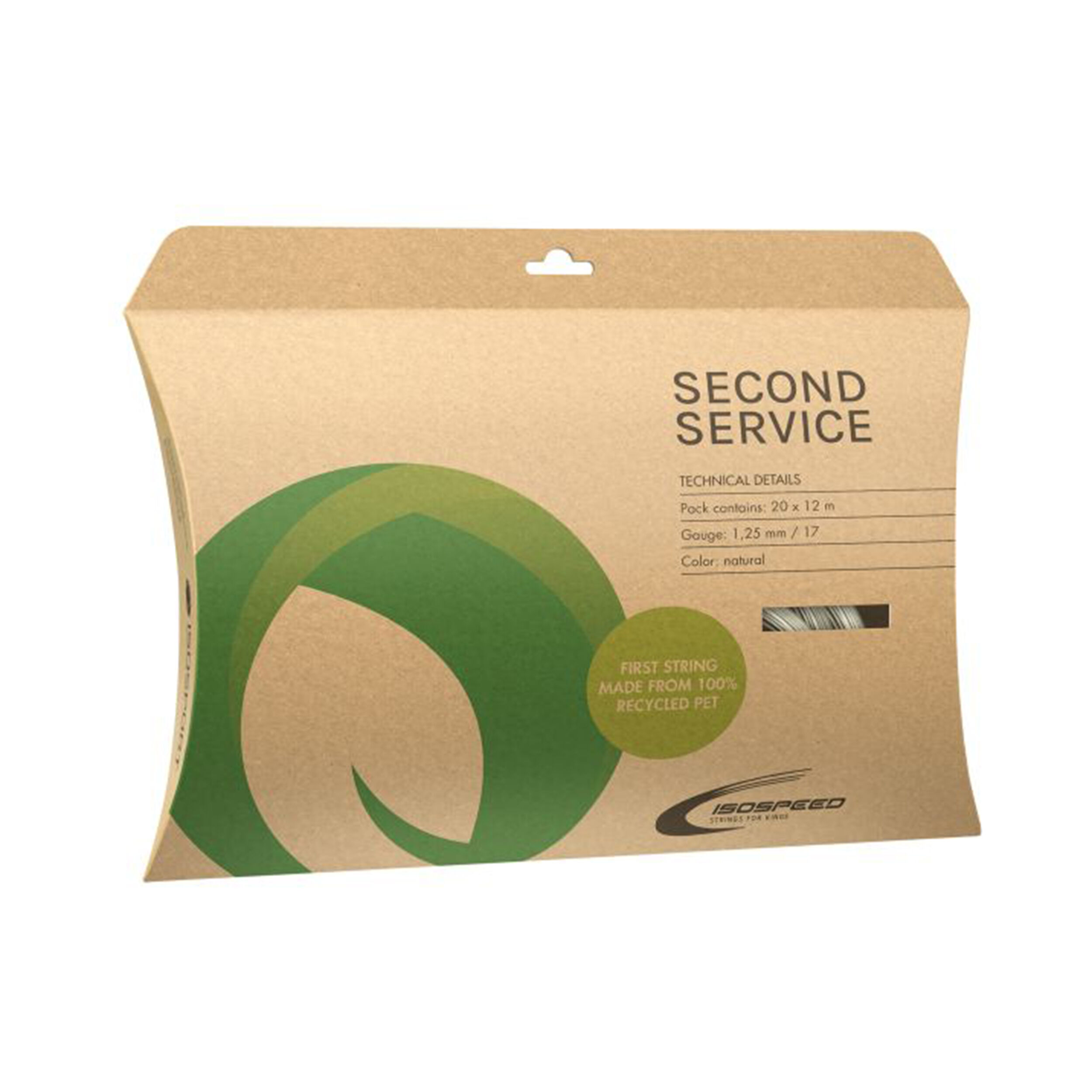 Isospeed Second Service Bigpack 20 X12 M Bobine Cordage - Écru
