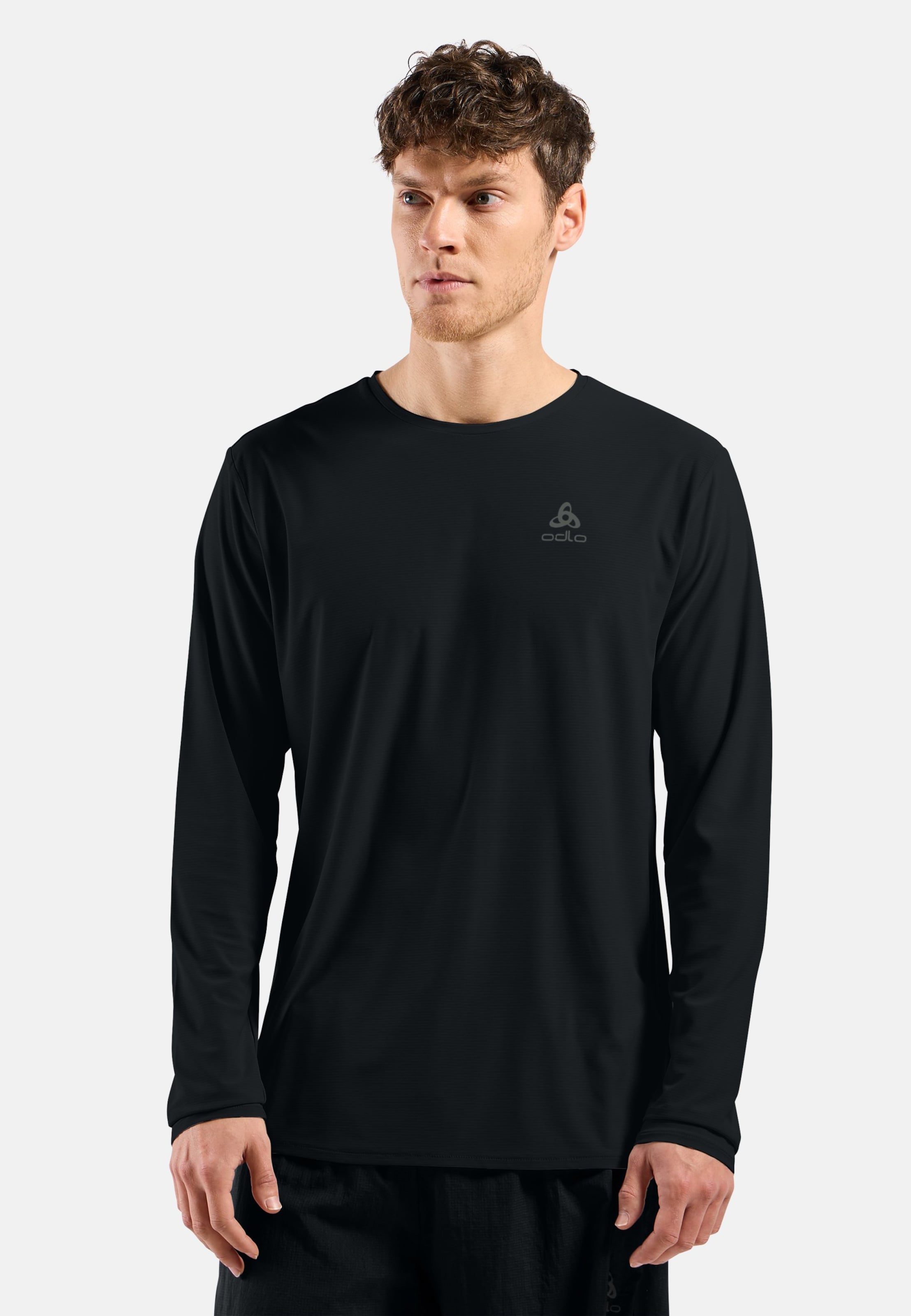 Zeroweight Chill-Tec Langarm-Laufshirt 2.0 in black