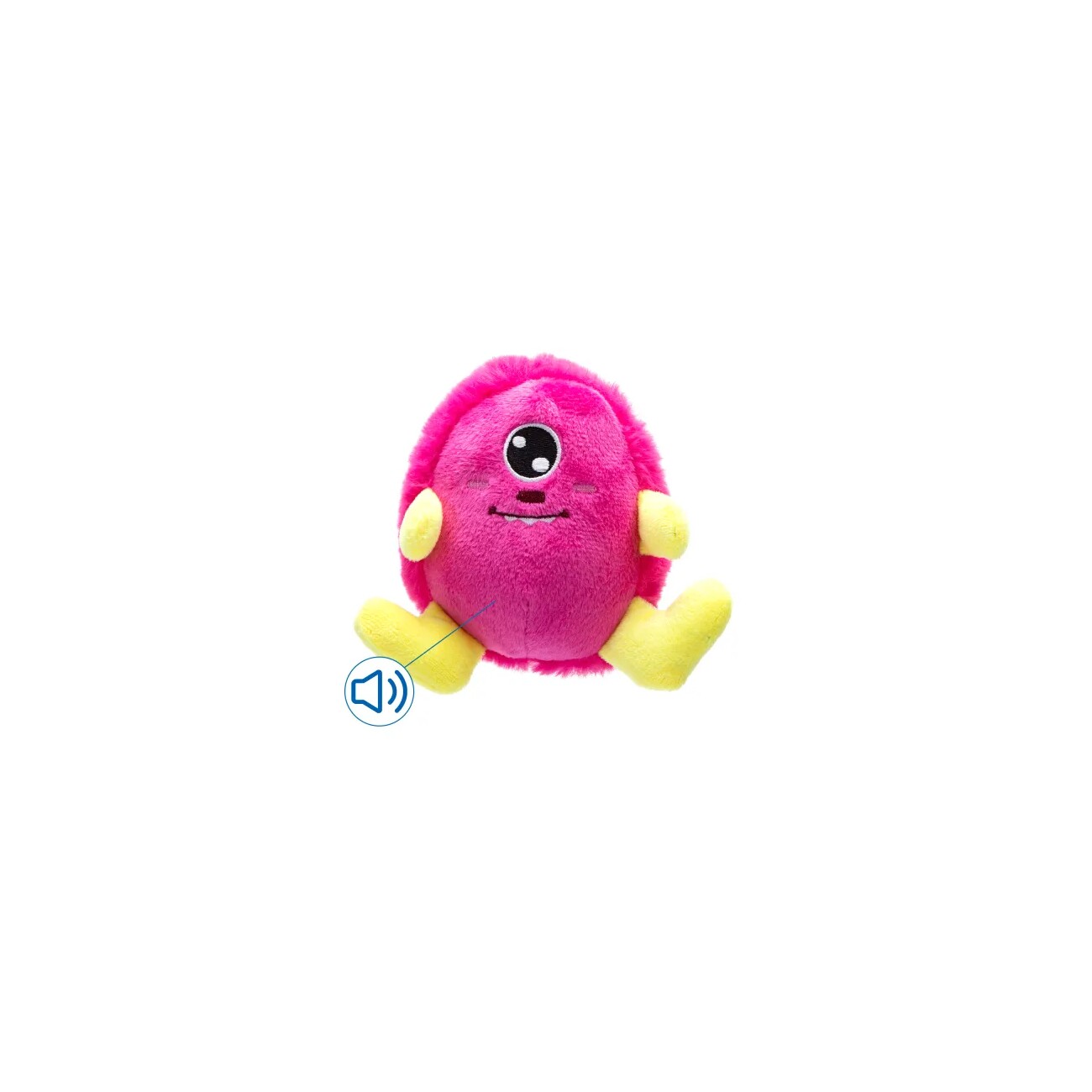 nobleza - Plüsch-Monsterspielzeug pink