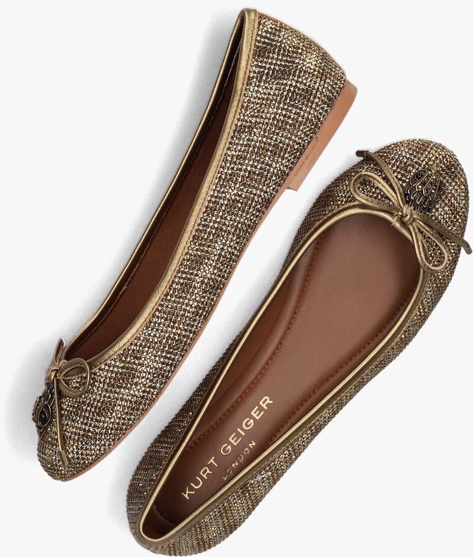 KURT GEIGER LONDON beige kurt geiger london ballerina's eagle ballerina