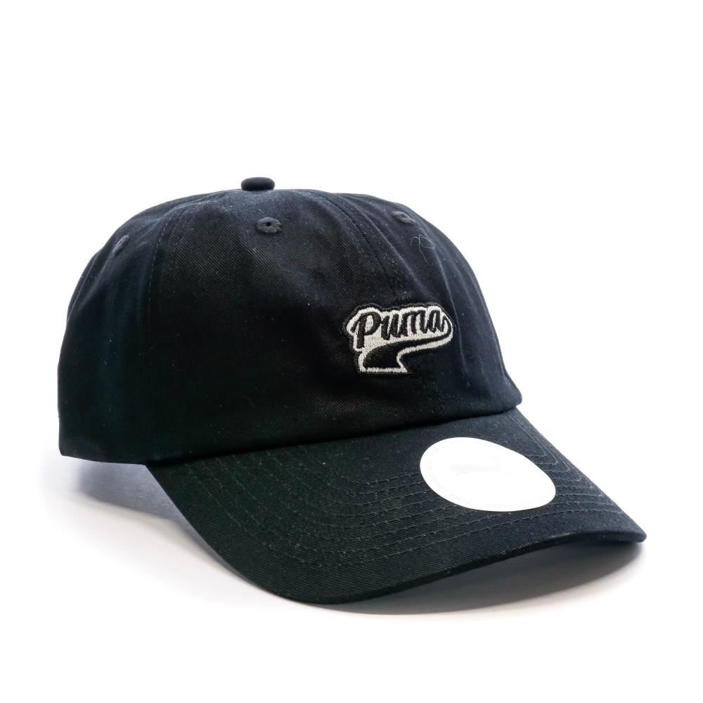Puma Casquette Noir Femme Puma Script Logo