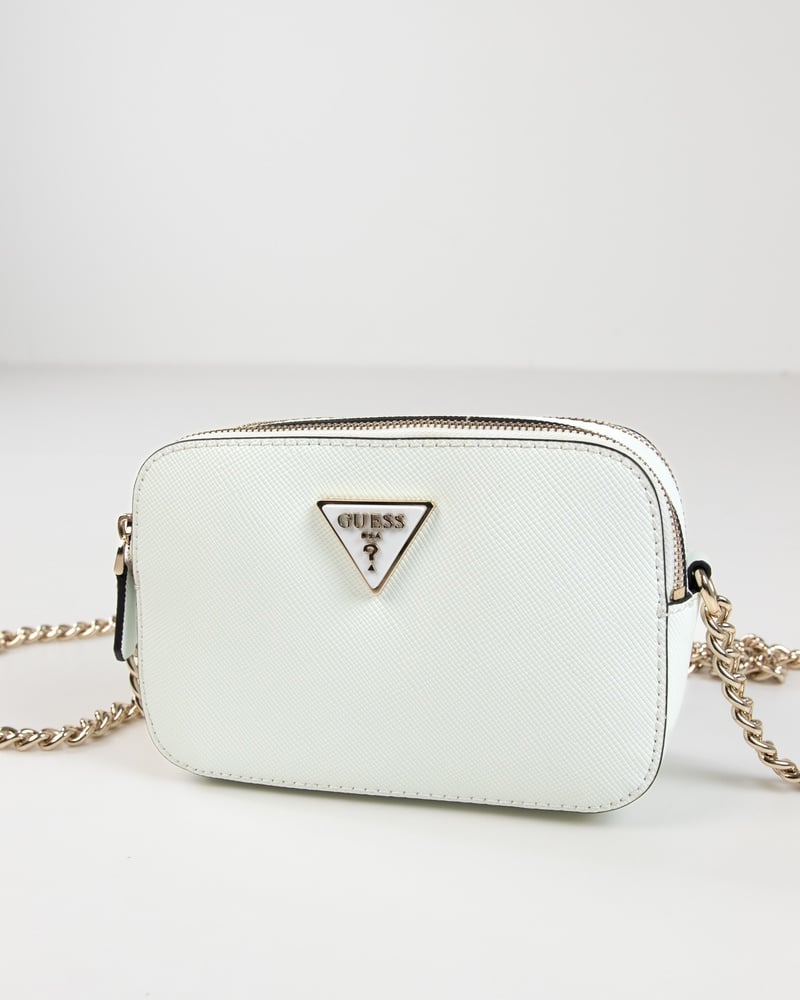 Guess Noelle crossbody cam Schoudertas  - wit