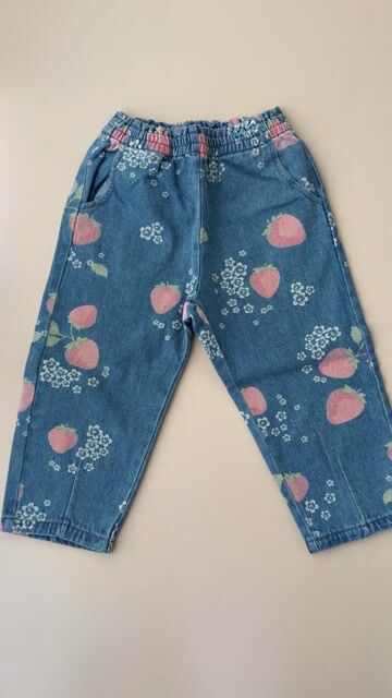 Denim, 100% Øko Bomull | Magot Frill Pants GOTS