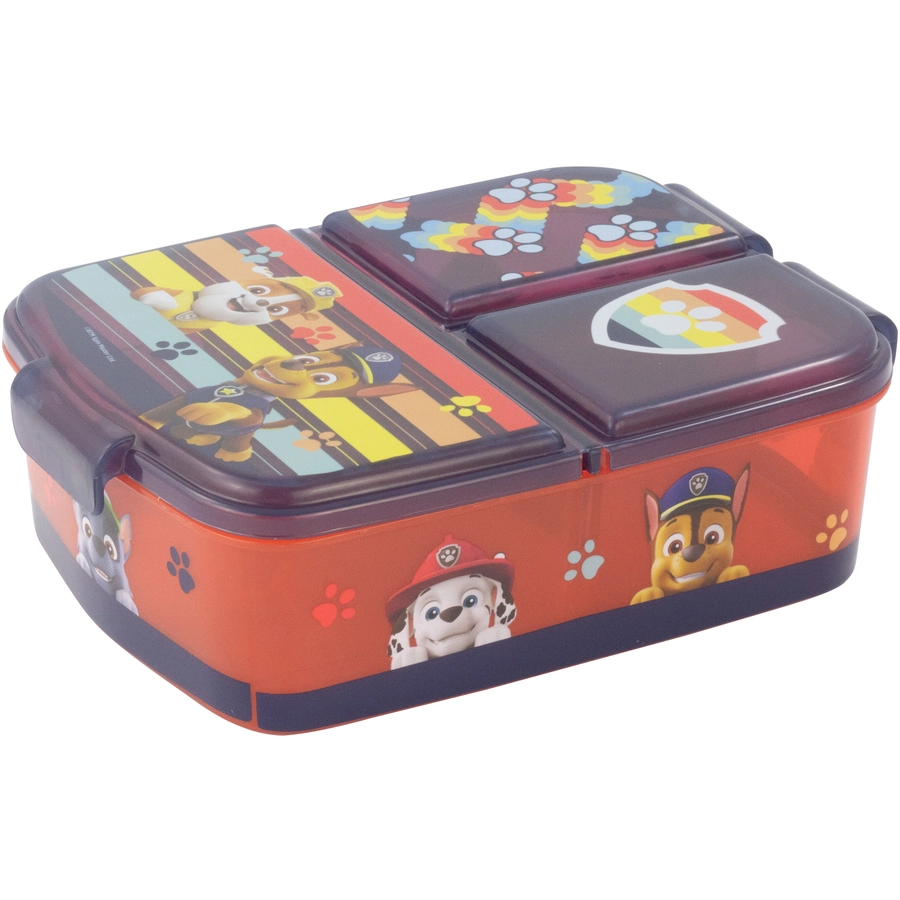 p:os Brotdose Paw Patrol, Boy, dreigeteilt