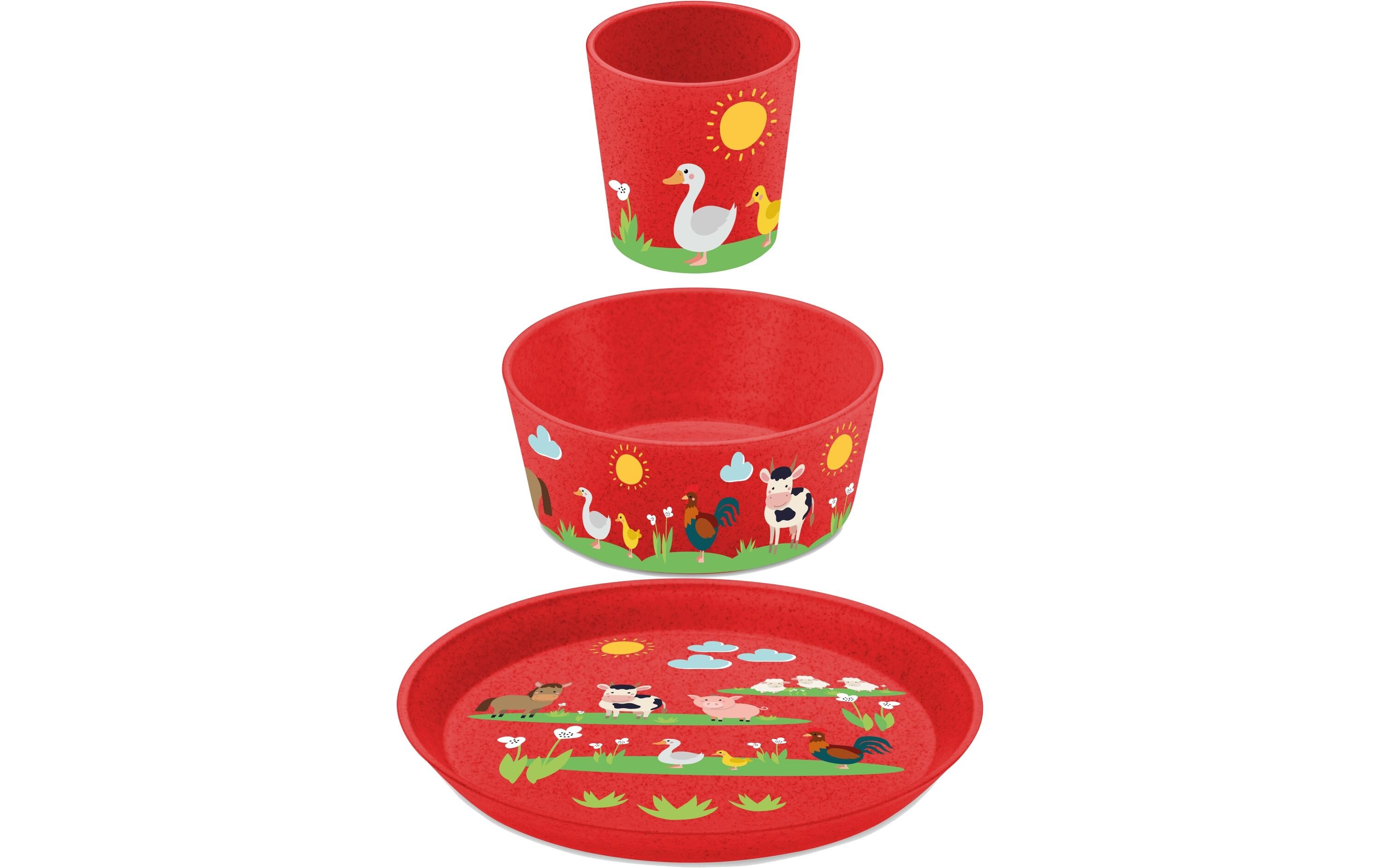 Kindergeschirrset Connect Farm 3-teiligKindergeschirr Set