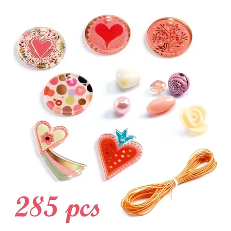 Djeco Perlen & Schmuck: Herzen