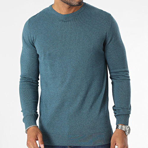 Pull 1027661-XX-10 Bleu Pétrole