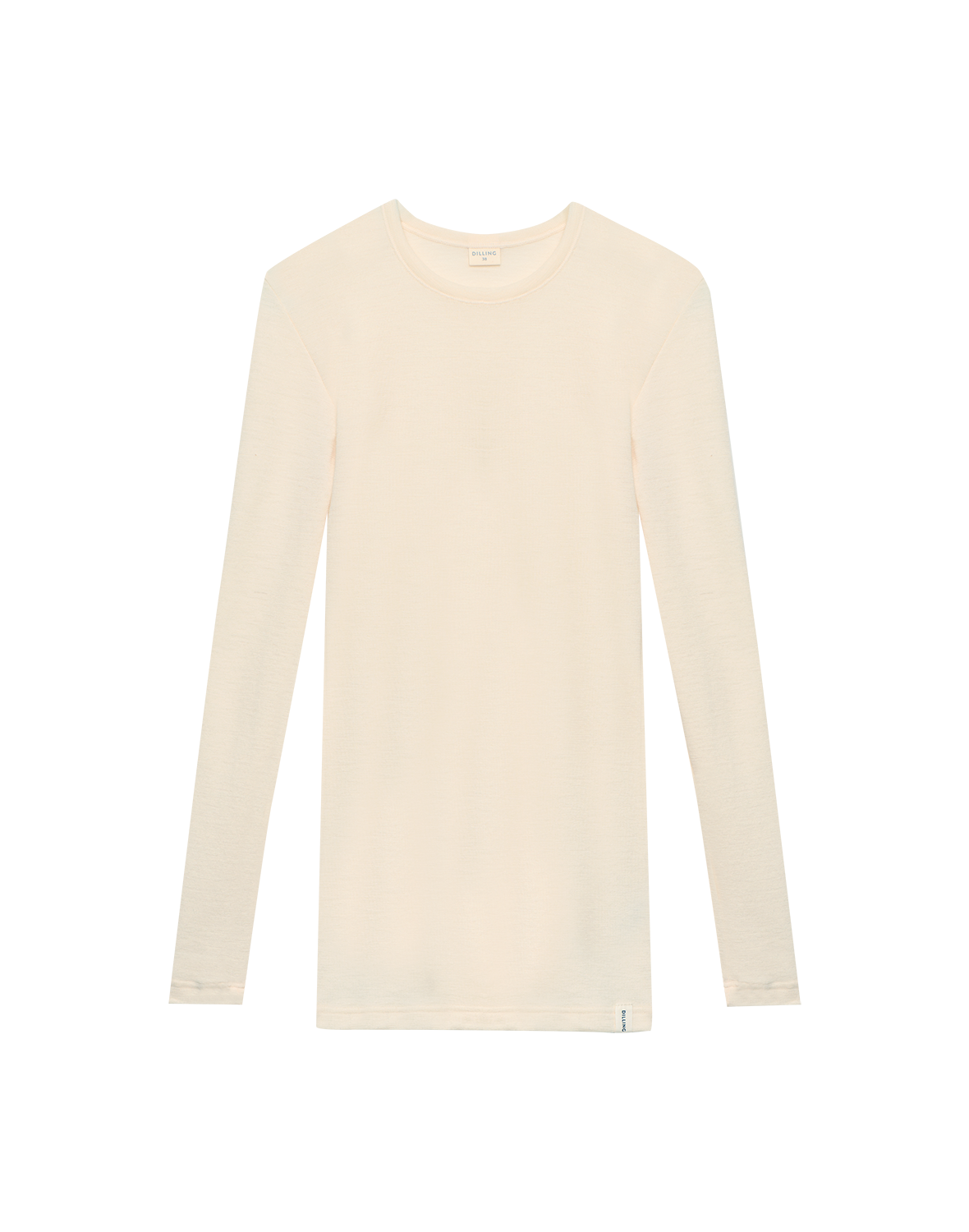Shirt van merinowol voor dames in Eggnog