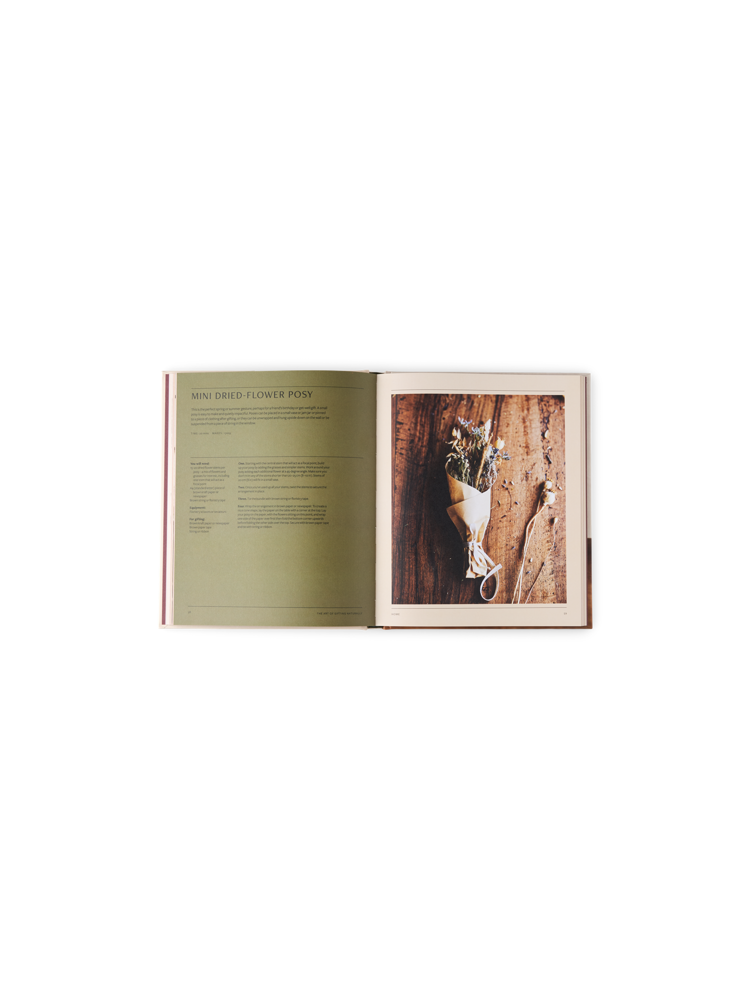 The Art of Gifting Naturally | Hardcover. Engelsk. 19,5 x 1,9 x 23 cm. 160 sider. | Multi | New Mags