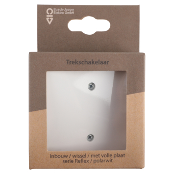 Busch-Jaeger Reflex SI trekschakelaar wit