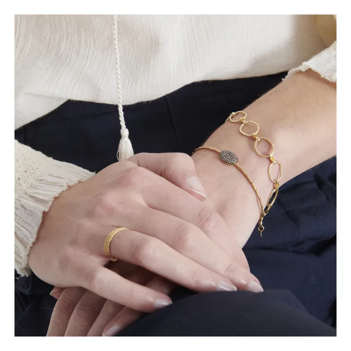 5 Octobre Bracelet Artus Large | Noir
