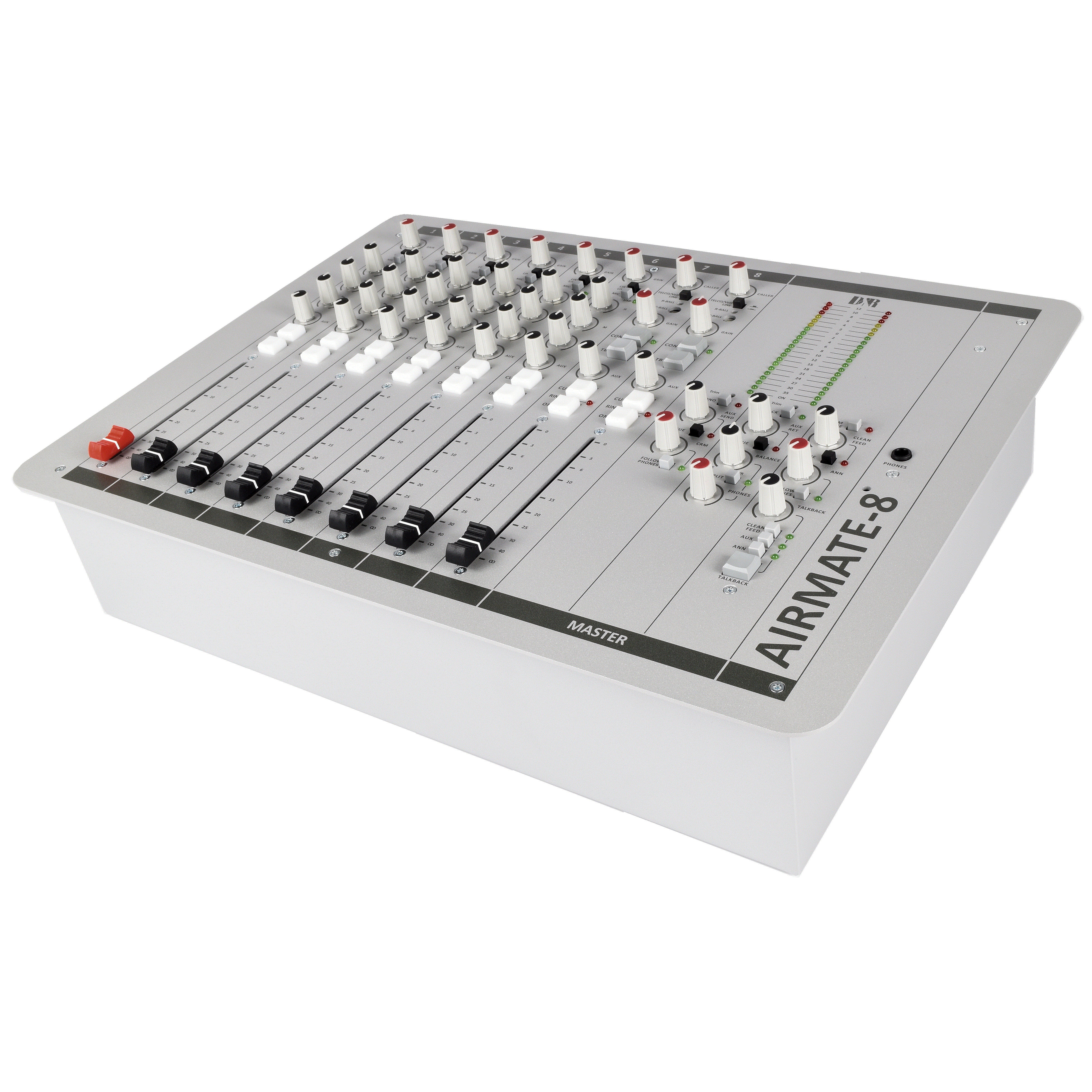 D&R Airmate-8 USB broadcast mengpaneel 8 ch. 1x Telco