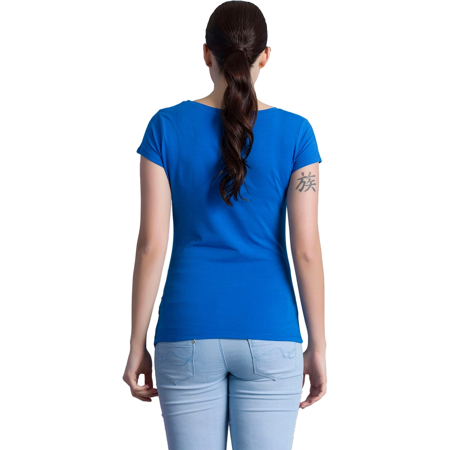 M.M.C. Umstandsshirt Hallo Lieblingsmensch mit Motiv Dunkelblau
