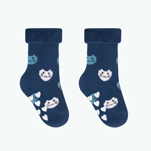 Chaussettes Dans les nuages - Pack de chaussettes bébé - Bleu bleu