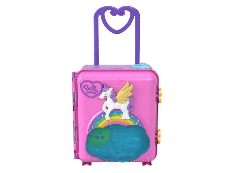 Polly Pocket Spielset Polly Pocket Urlaub im Rollkoffer Spi Spielset und Aufbewahrungsmöglichkeit in einem