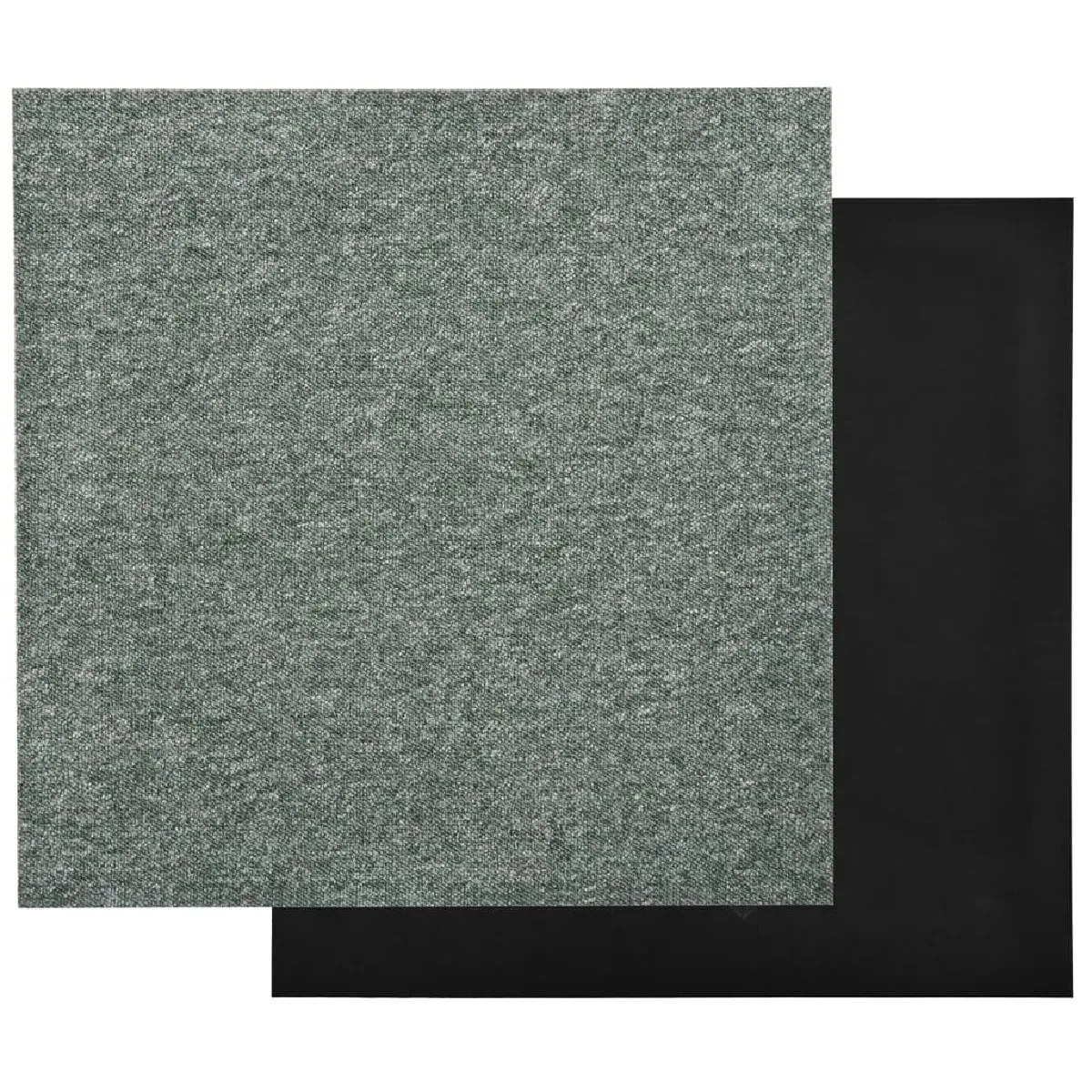 vidaXL Dalles de tapis de sol 20 pcs Vert