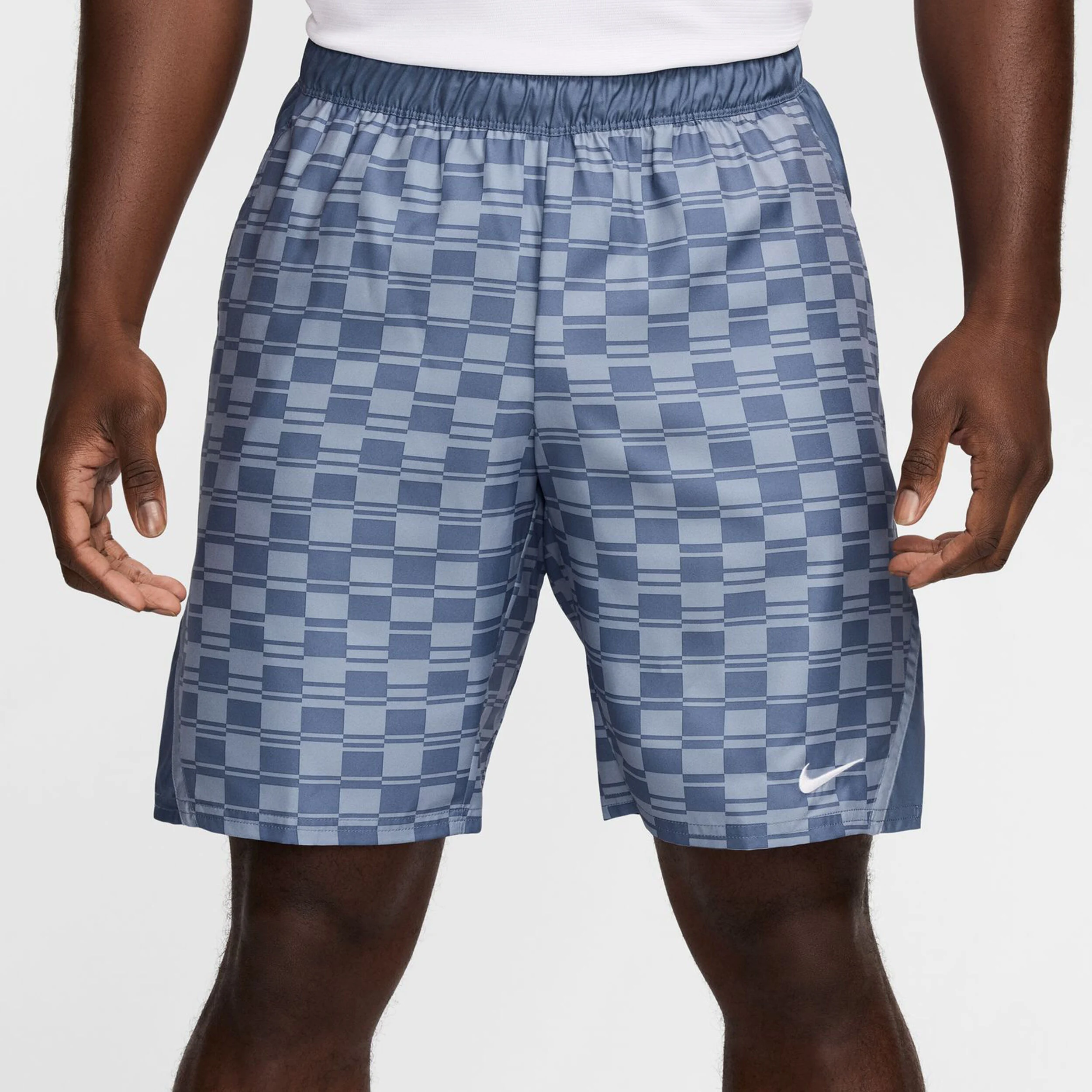 Nike Court Dri-Fit Victory 9in Shorts Hommes - Gris , Blanc