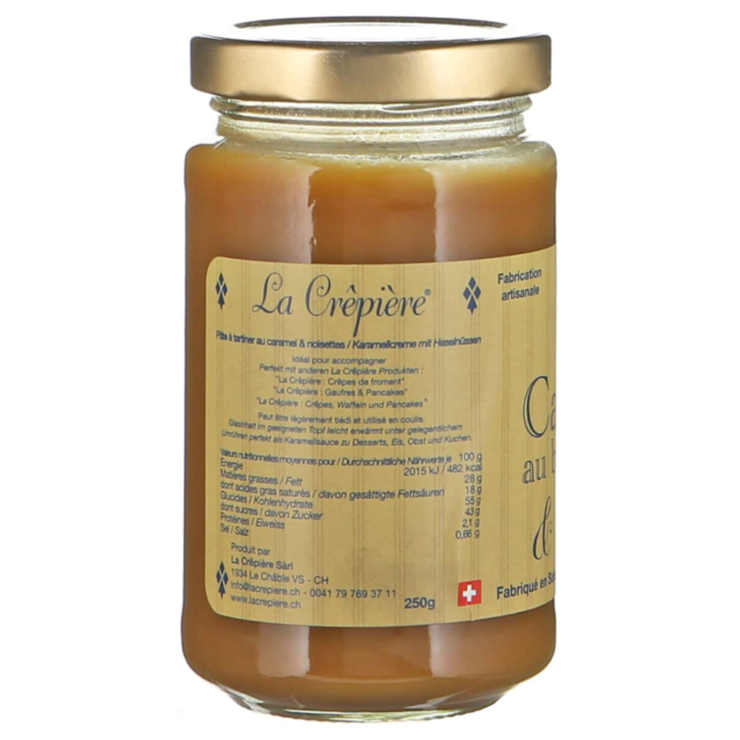Salidou Caramel au beurre salé & nois